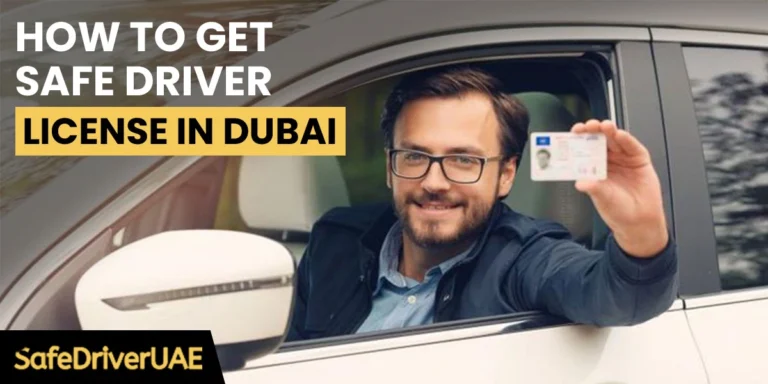 Safe Driver Dubai – Man Holding Driving License in Car