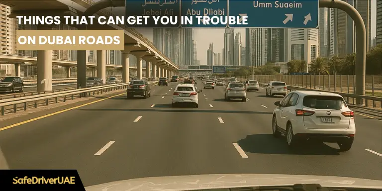 safe driver on dubai roads