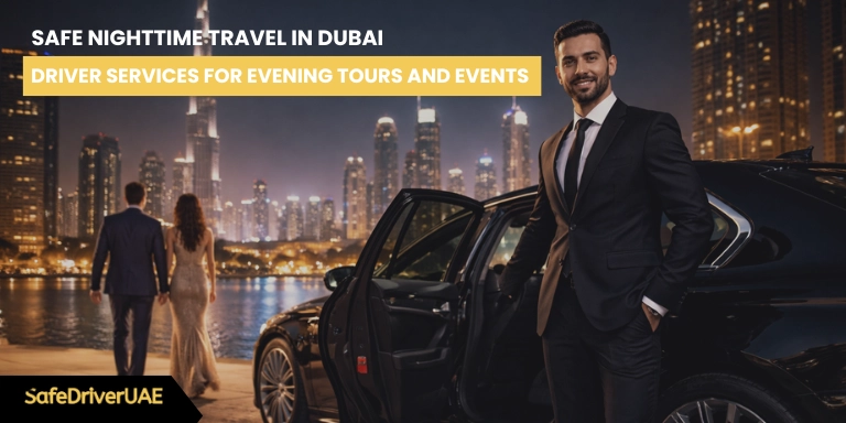 Safe Nighttime Travel in Dubai Driver Services for Evening Tours and Events