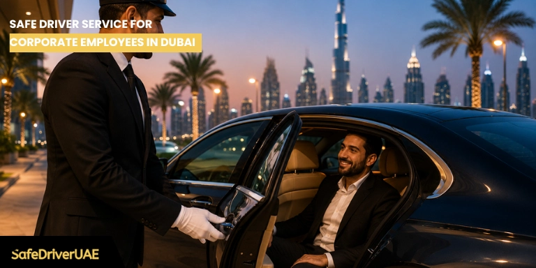 Safe Driver Service for Corporate Employees in Dubai