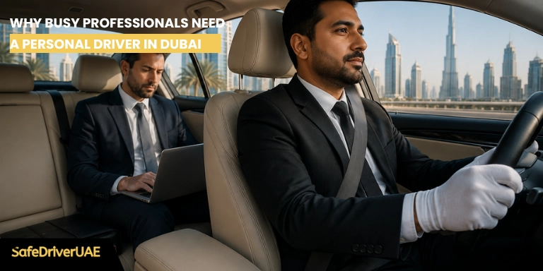 Why Busy Professionals Need a Personal Driver in Dubai