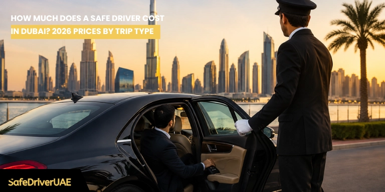 How Much Does a Safe Driver Cost in Dubai 2026 Prices by Trip Type