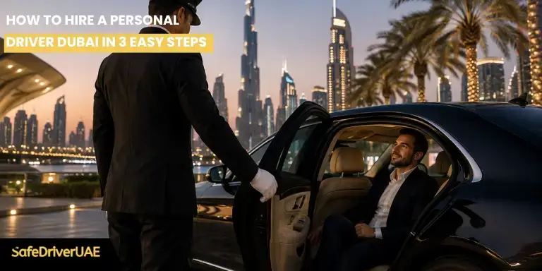 How to Hire a Personal Driver Dubai in 3 Easy Steps