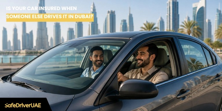 Is Your Car Insured When Someone Else Drives It in Dubai