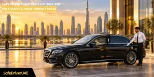 Safe Driver Dubai Price List 2026_ Per KM, Hourly & Inter-Emirate Rates