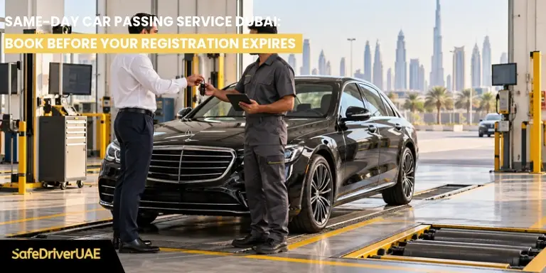 Same-Day Car Passing Service Dubai_ Book Before Your Registration Expires